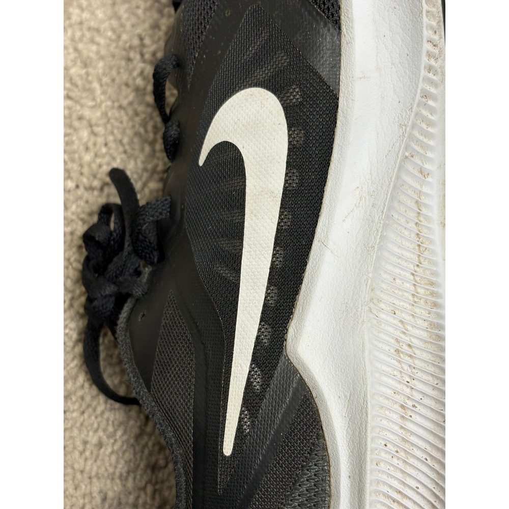 Nike Downshifter 10 Mens Running Shoes Black White CI9982-004 Size 11 - Picture 9 of 15